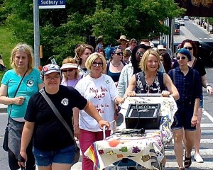 Picture of Mad Pride 2015 - Bed Push