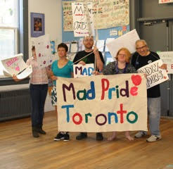 Mad Pride Toronto Sign Party - June 4