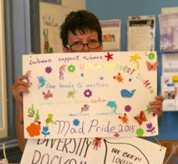 Sharyn - Mad Pride Toronto Sign Party - June 4